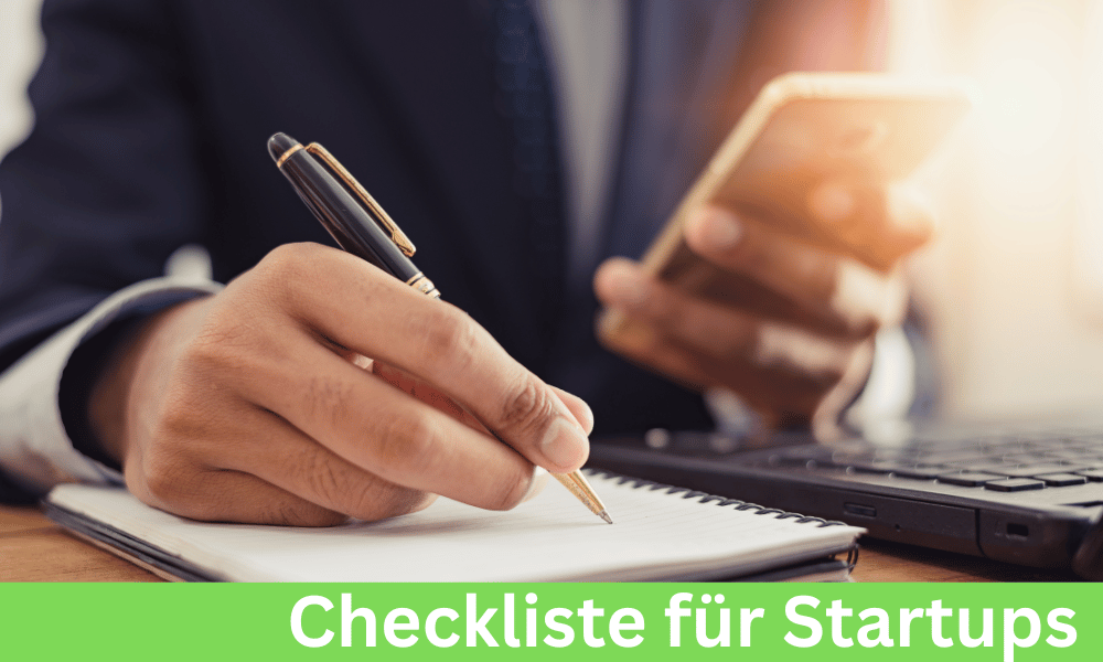 Checkliste für Startups